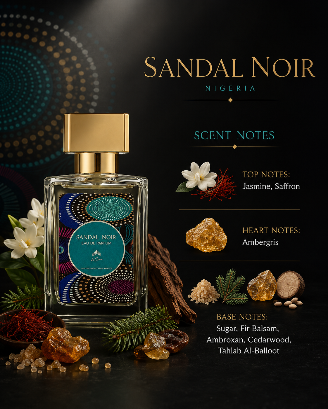Sandal Noir - Nigeria